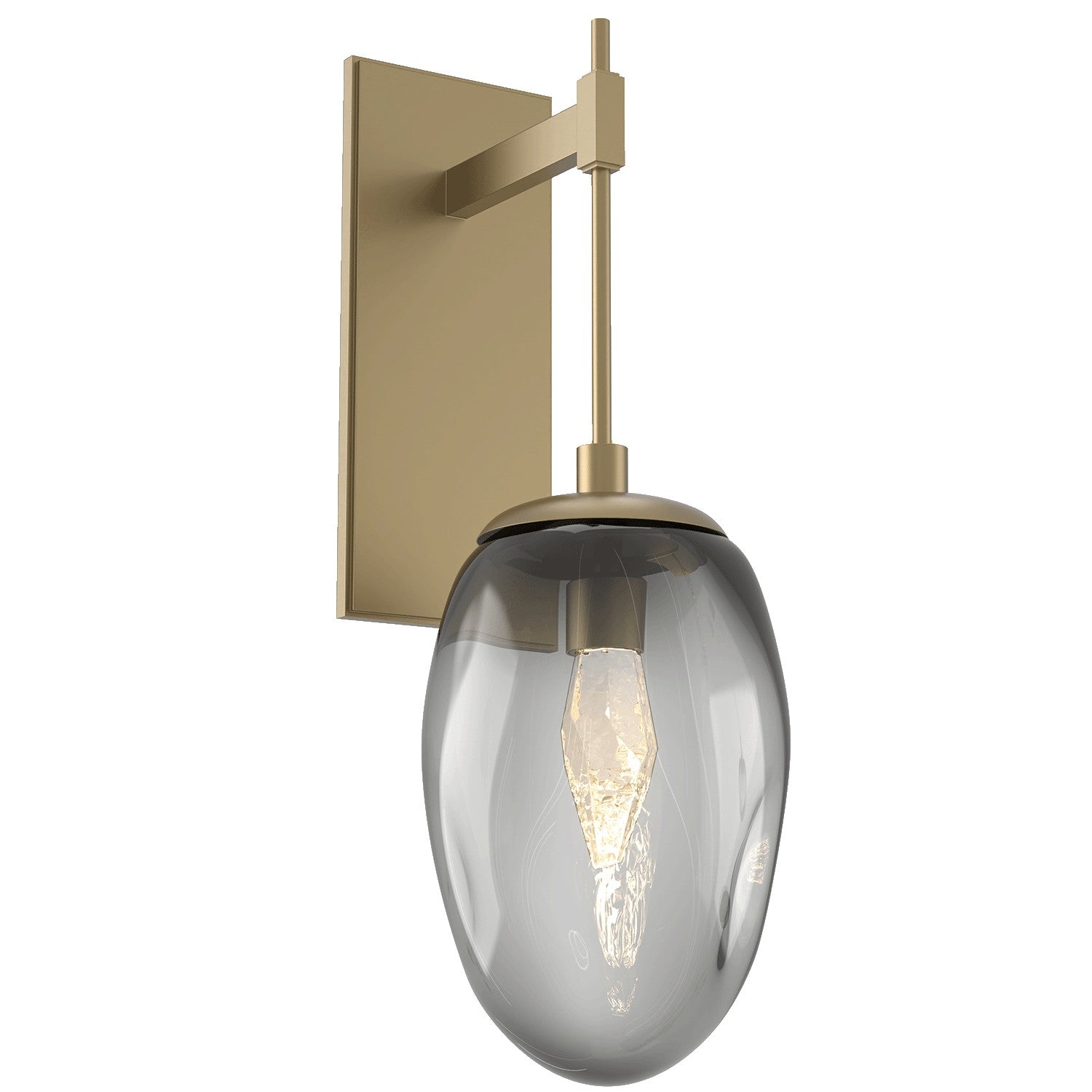 Hammerton Studio - IDB0067-23-CS-GC-L1 - LED Wall Sconce - Meteo - Classic Silver