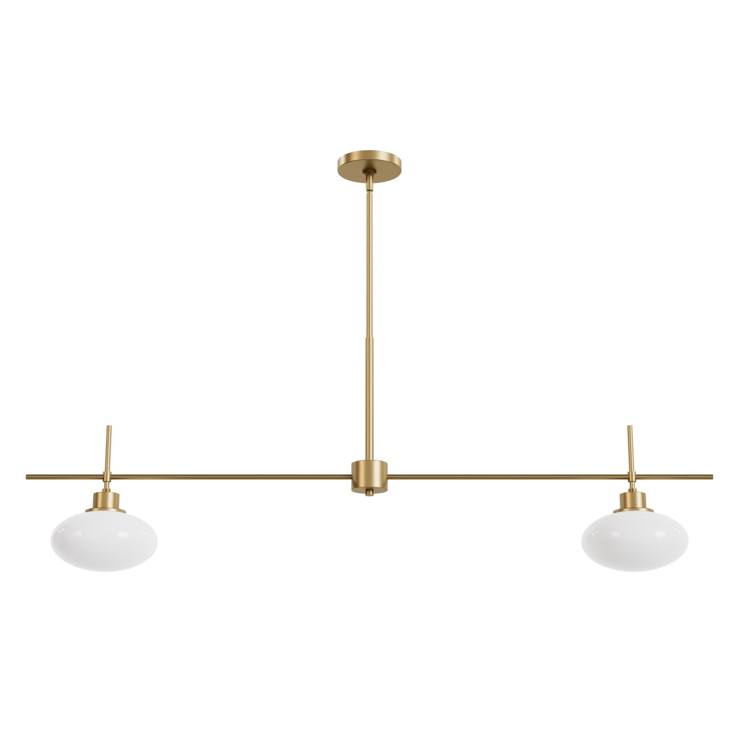 Hunter - 13192 - Two Light Chandelier - Getty - Luxe Gold