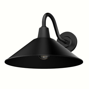 Hunter - 46020 - One Light Outdoor Wall Mount - Skyflow - Matte Black