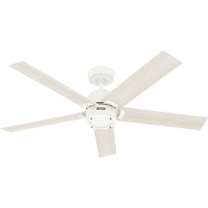 Hunter - 52851 - 52" Ceiling Fan - Erling - Fresh White
