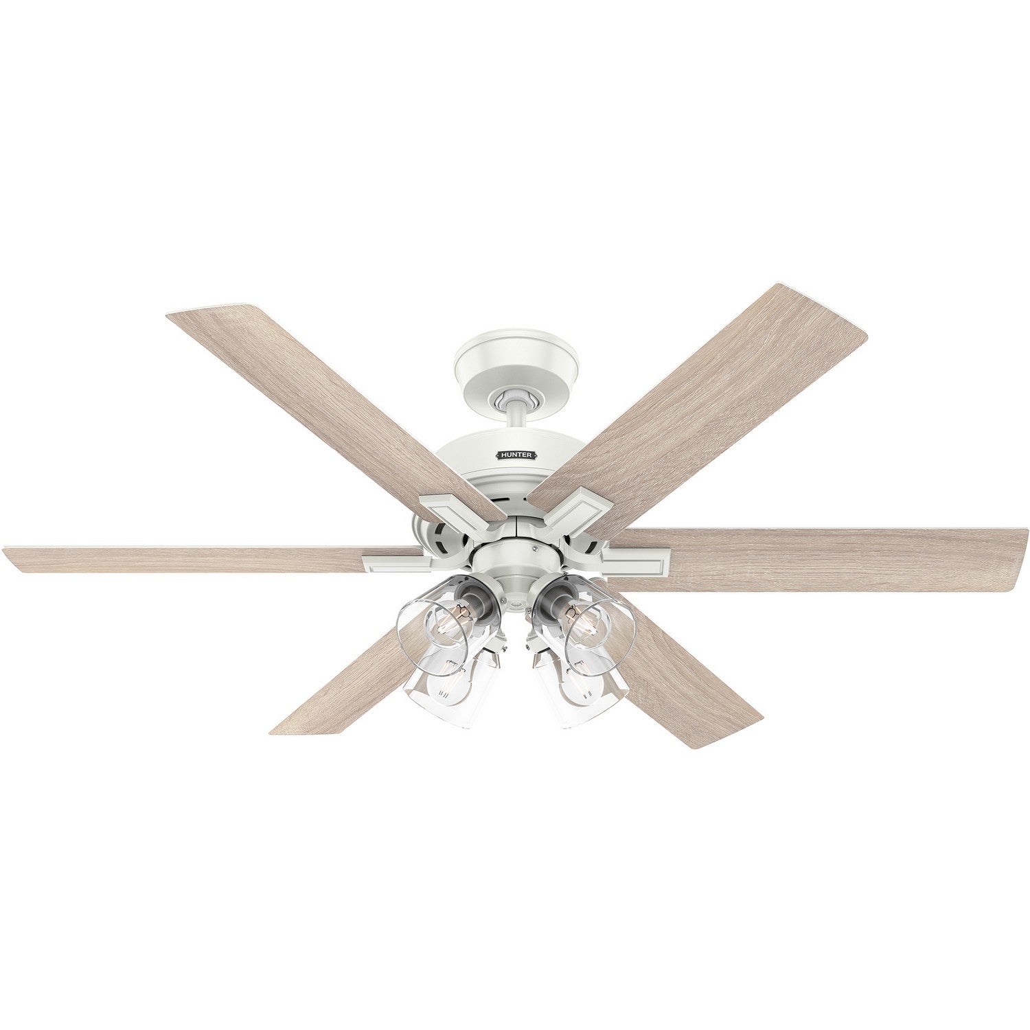 Hunter - 52904 - 52" Ceiling Fan - Fonthill - Fresh White