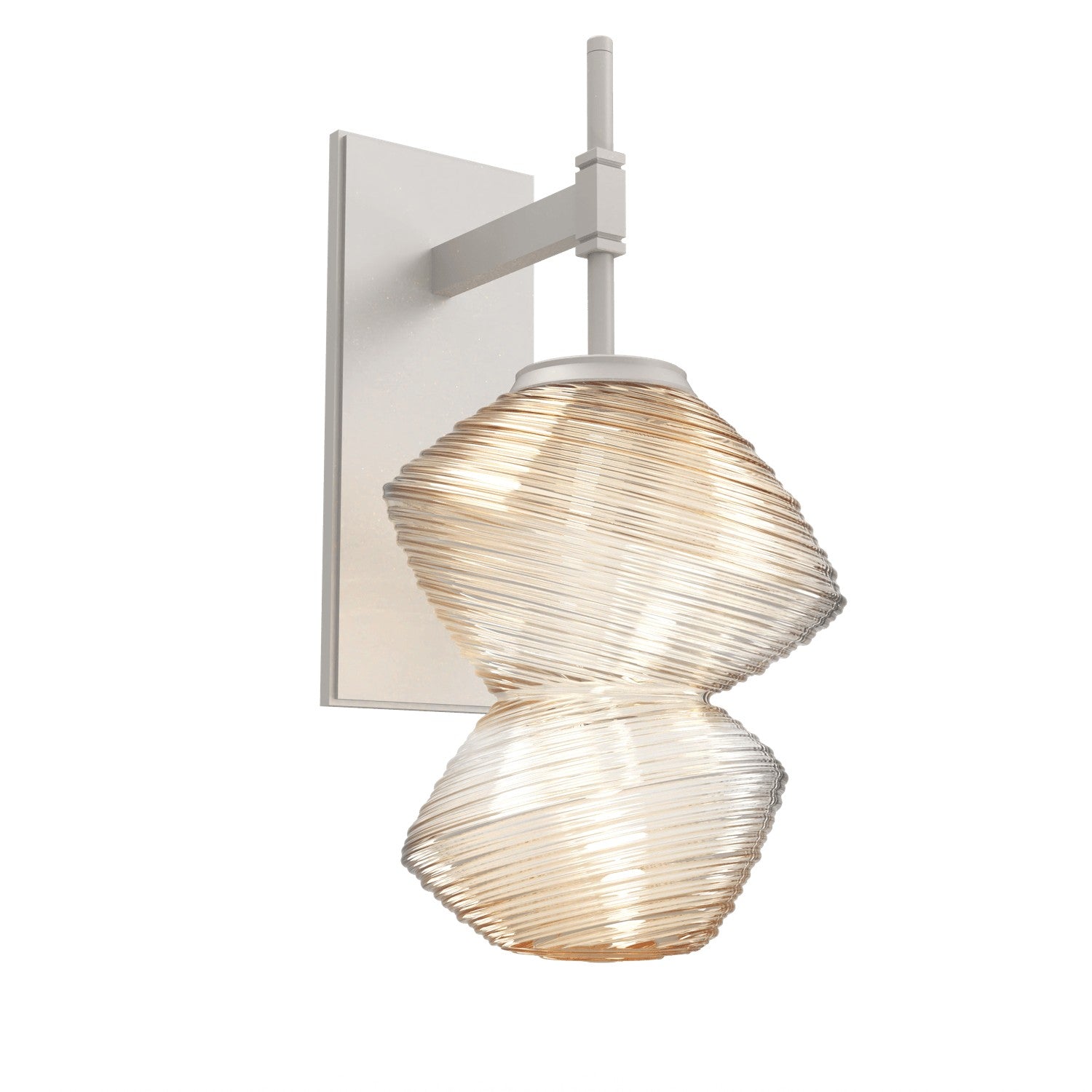 Hammerton Studio - IDB0089-01-BS-A-L3 - Wall Sconce - Mesa - Beige Silver