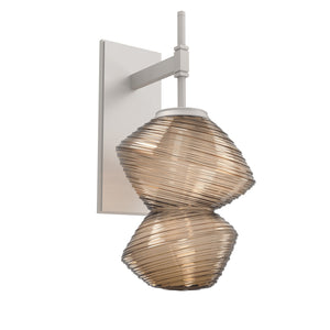 Hammerton Studio - IDB0089-01-BS-B-L3 - Wall Sconce - Mesa - Beige Silver