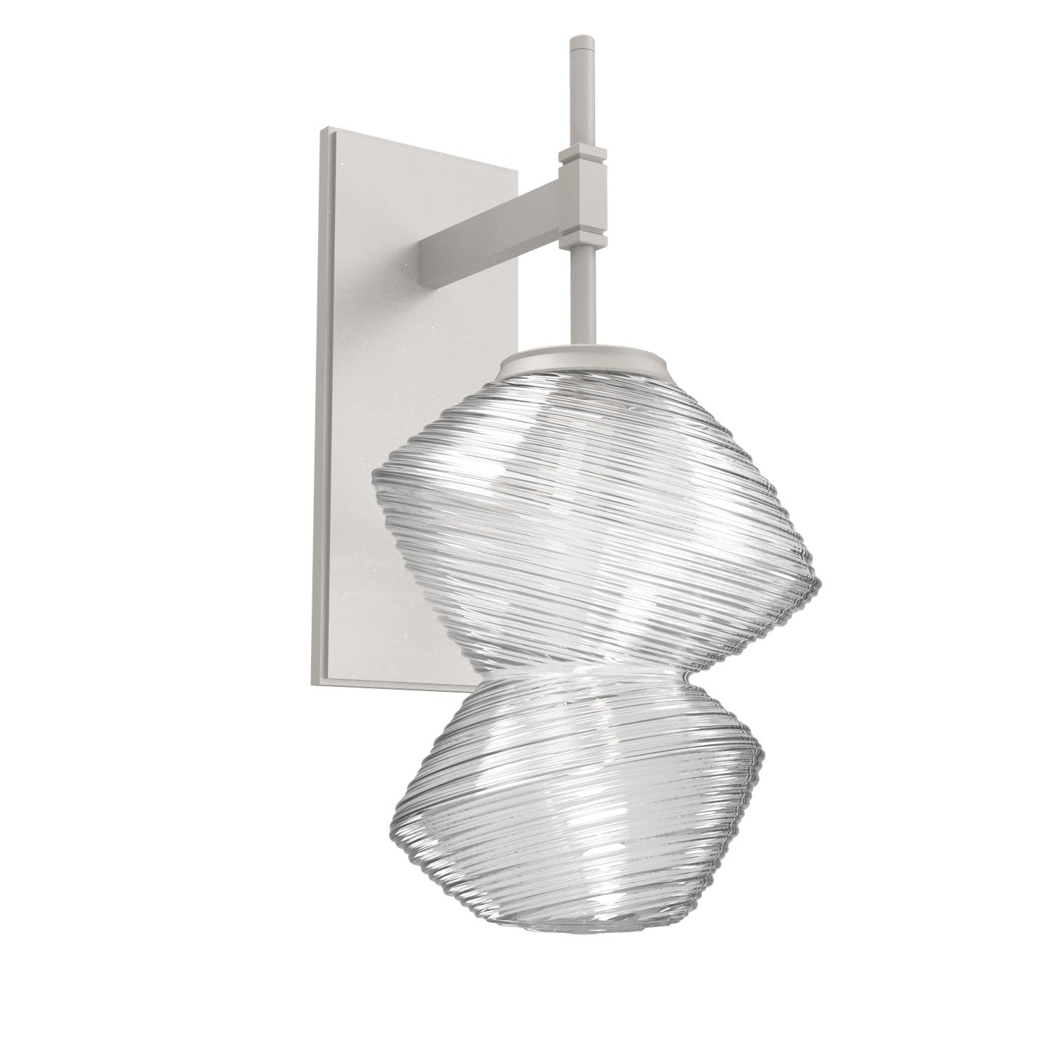 Hammerton Studio - IDB0089-01-BS-C-L3 - Wall Sconce - Mesa - Beige Silver