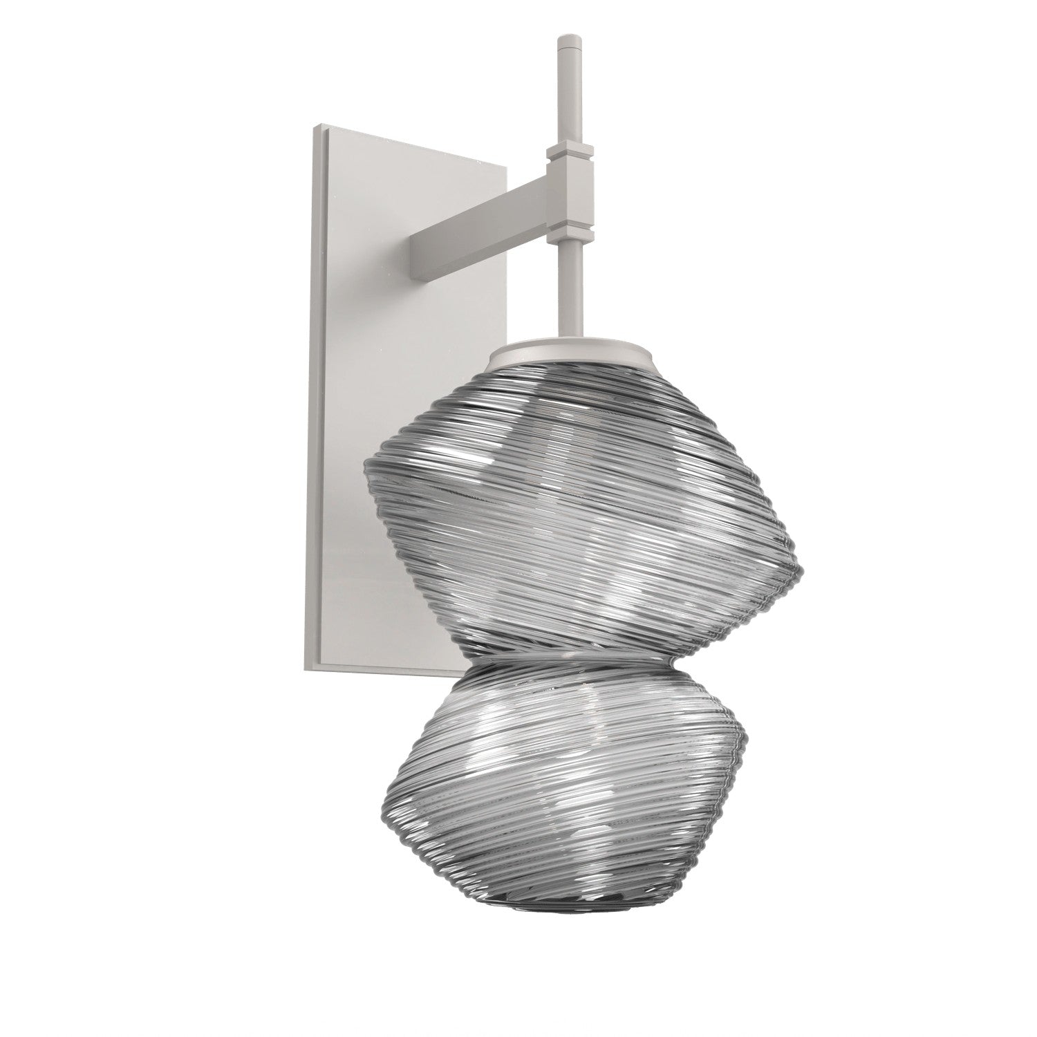 Hammerton Studio - IDB0089-01-BS-S-L1 - Wall Sconce - Mesa - Beige Silver
