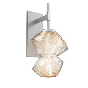 Hammerton Studio - IDB0089-01-CS-A-L3 - Wall Sconce - Mesa - Classic Silver