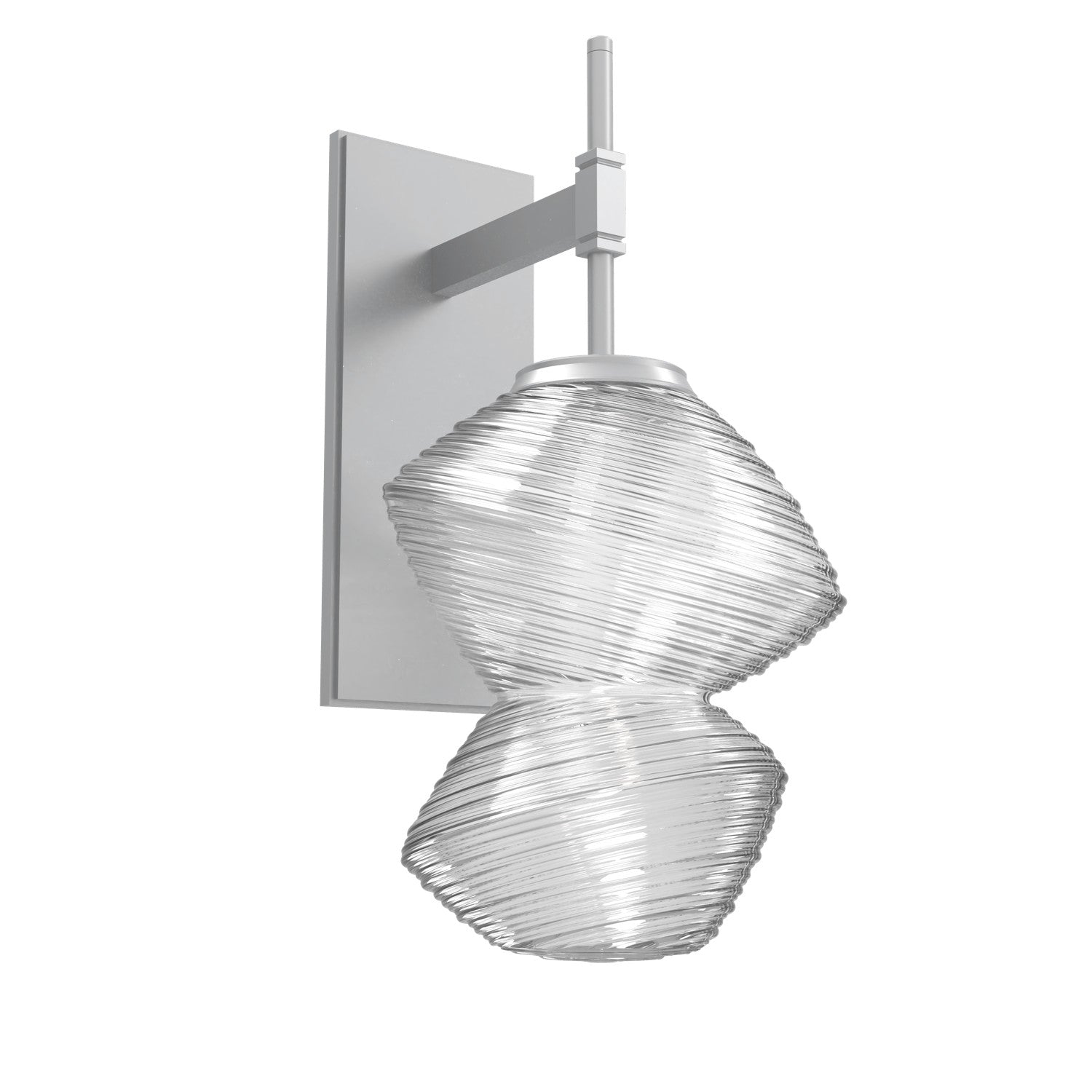 Hammerton Studio - IDB0089-01-CS-C-L1 - Wall Sconce - Mesa - Classic Silver