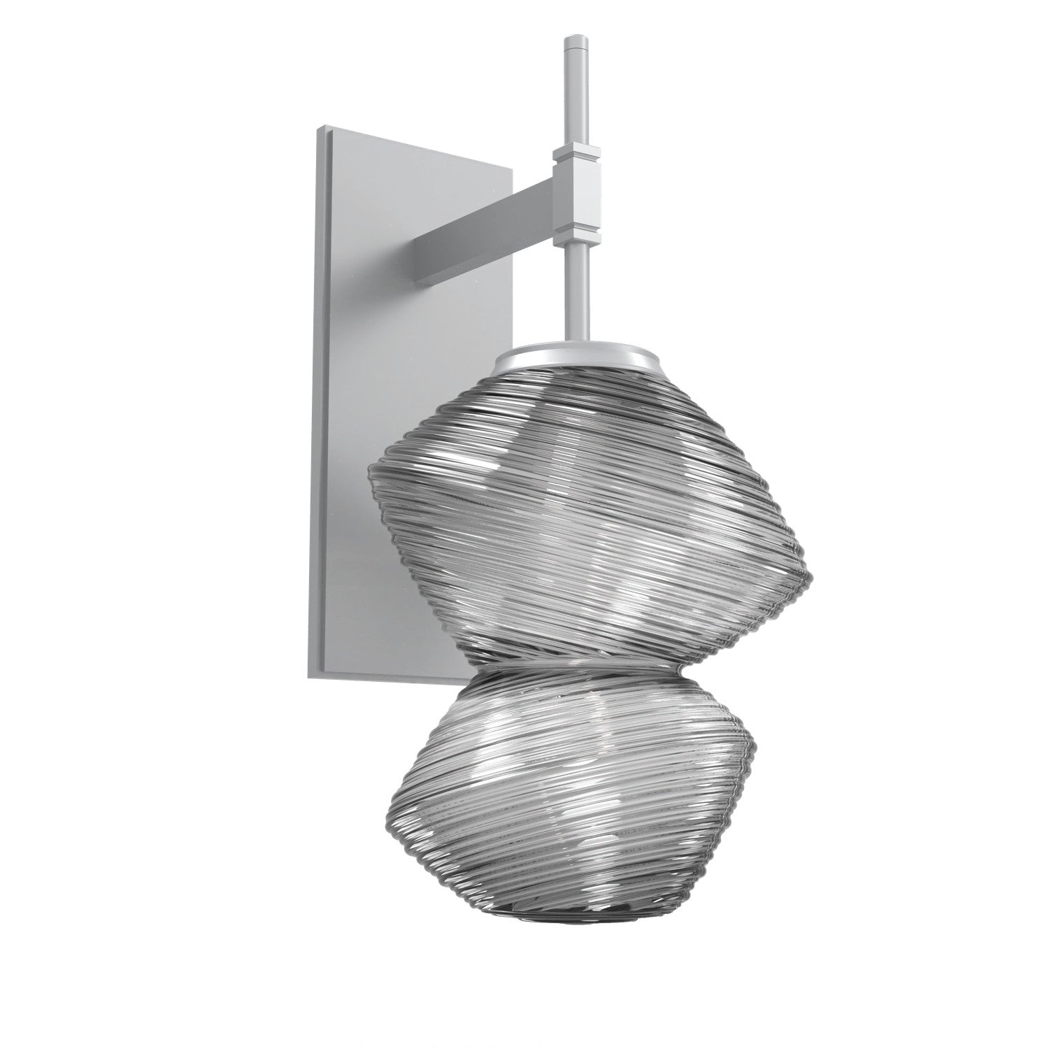 Hammerton Studio - IDB0089-01-CS-S-L3 - Wall Sconce - Mesa - Classic Silver