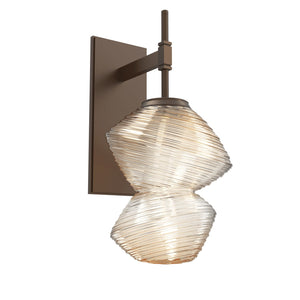 Hammerton Studio - IDB0089-01-FB-A-L1 - Wall Sconce - Mesa - Flat Bronze
