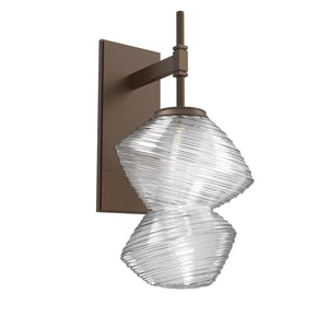 Hammerton Studio - IDB0089-01-FB-C-L3 - Wall Sconce - Mesa - Flat Bronze