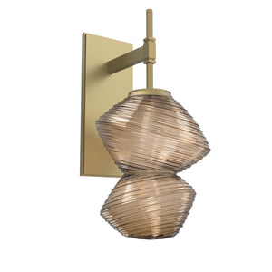 Hammerton Studio - IDB0089-01-GB-B-L3 - Wall Sconce - Mesa - Gilded Brass