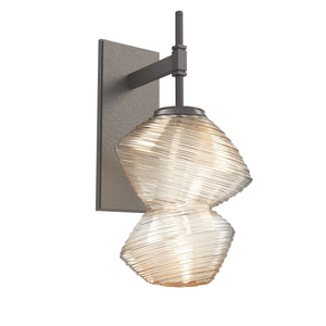 Hammerton Studio - IDB0089-01-GP-A-L3 - Wall Sconce - Mesa - Graphite