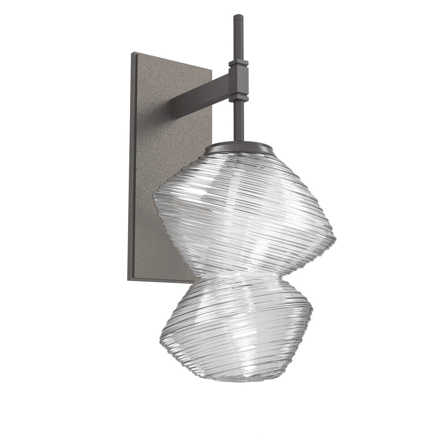Hammerton Studio - IDB0089-01-GP-C-L3 - Wall Sconce - Mesa - Graphite