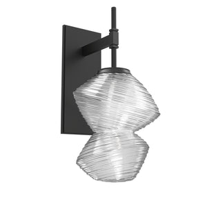 Hammerton Studio - IDB0089-01-MB-C-L1 - Wall Sconce - Mesa - Matte Black