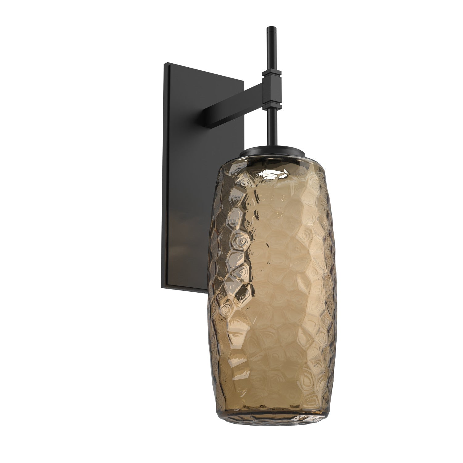 Hammerton Studio - IDB0091-01-MB-B-L1 - Wall Sconce - Vessel - Matte Black