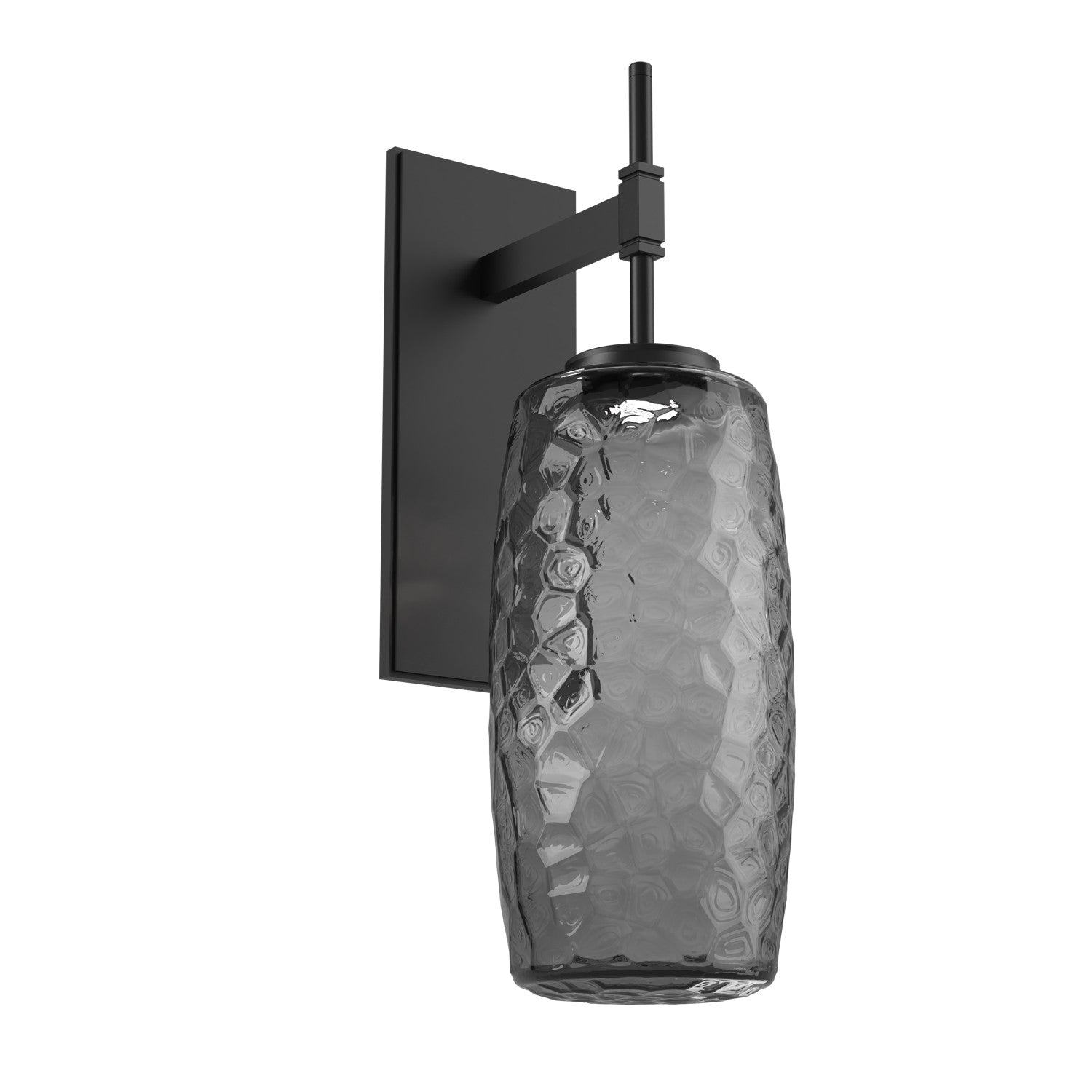 Hammerton Studio - IDB0091-01-MB-S-L3 - Wall Sconce - Vessel - Matte Black