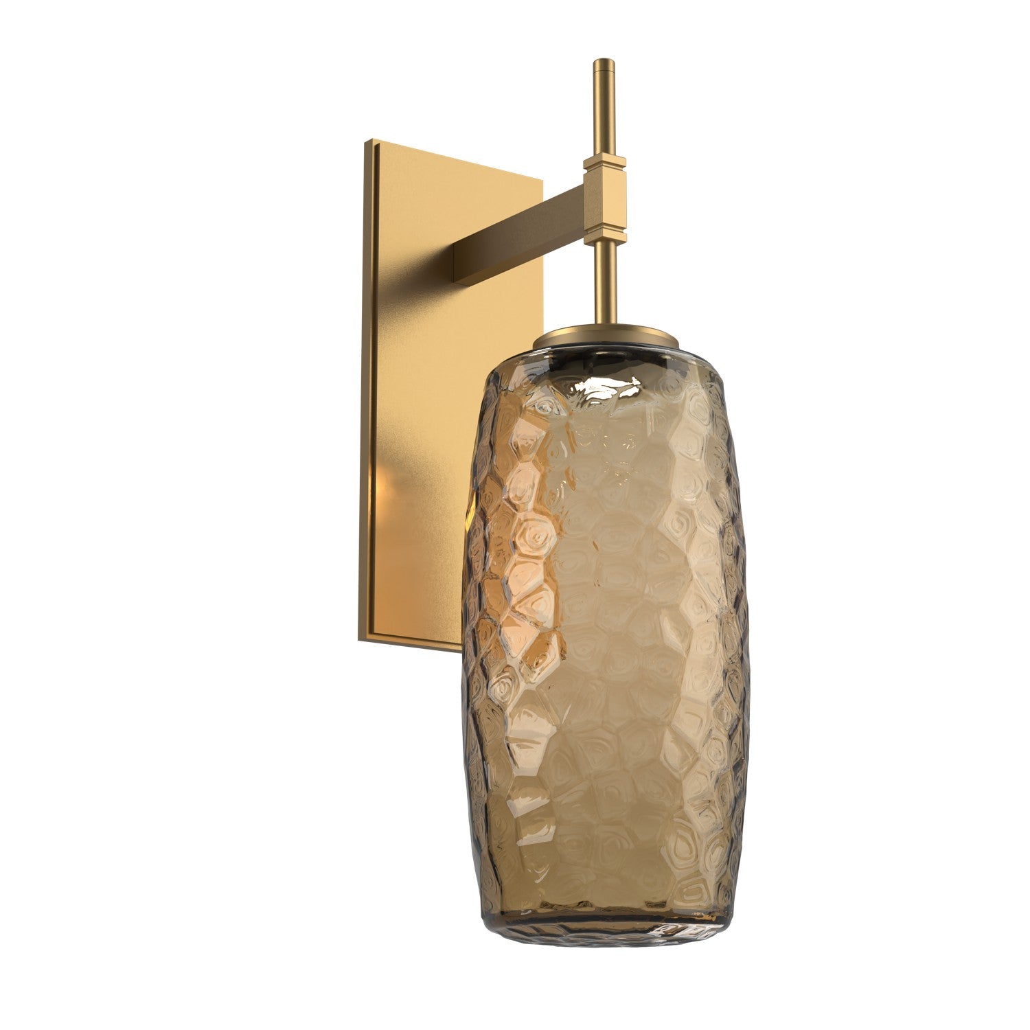 Hammerton Studio - IDB0091-01-NB-B-L1 - Wall Sconce - Vessel - Novel Brass