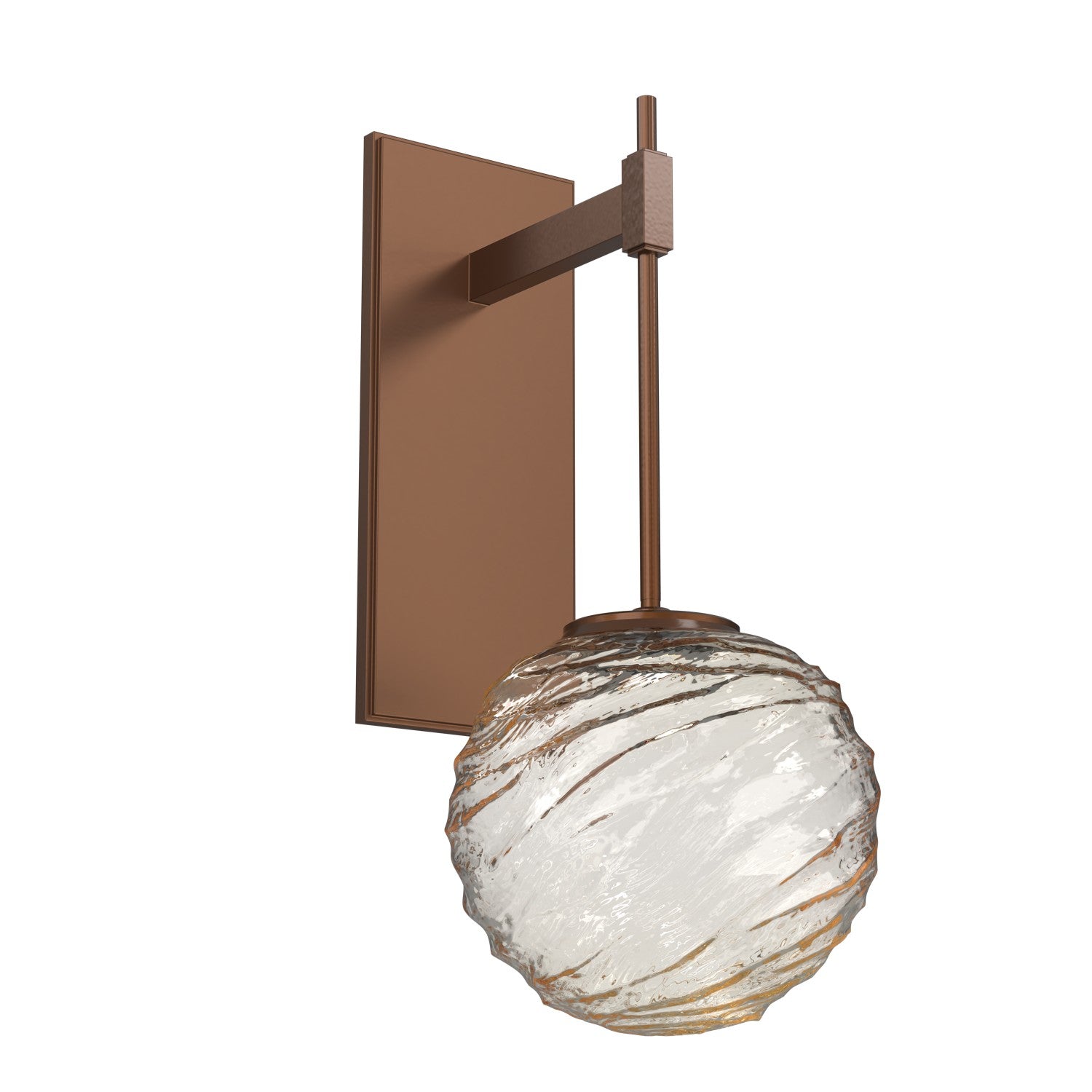 Hammerton Studio - IDB0092-01-BB-A-L1 - Wall Sconce - Gaia - Burnished Bronze