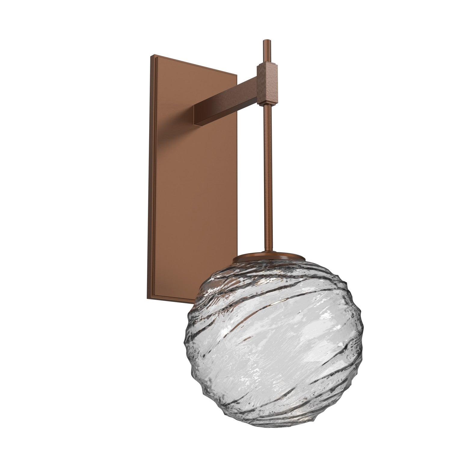 Hammerton Studio - IDB0092-01-BB-C-L3 - Wall Sconce - Gaia - Burnished Bronze