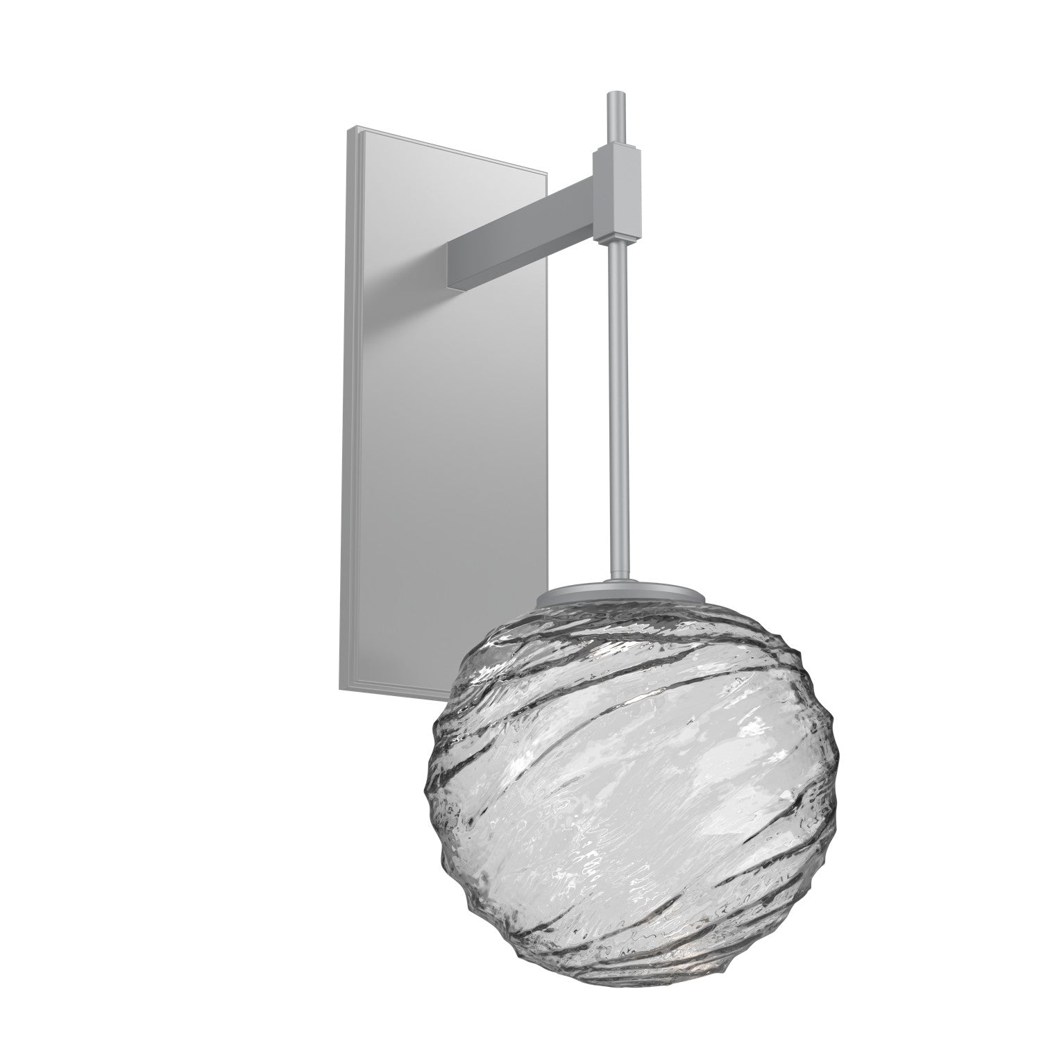 Hammerton Studio - IDB0092-01-CS-C-L3 - Wall Sconce - Gaia - Classic Silver