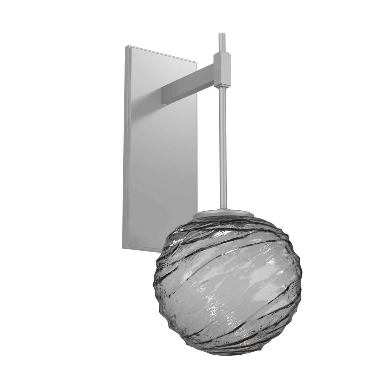 Hammerton Studio - IDB0092-01-CS-S-L3 - Wall Sconce - Gaia - Classic Silver
