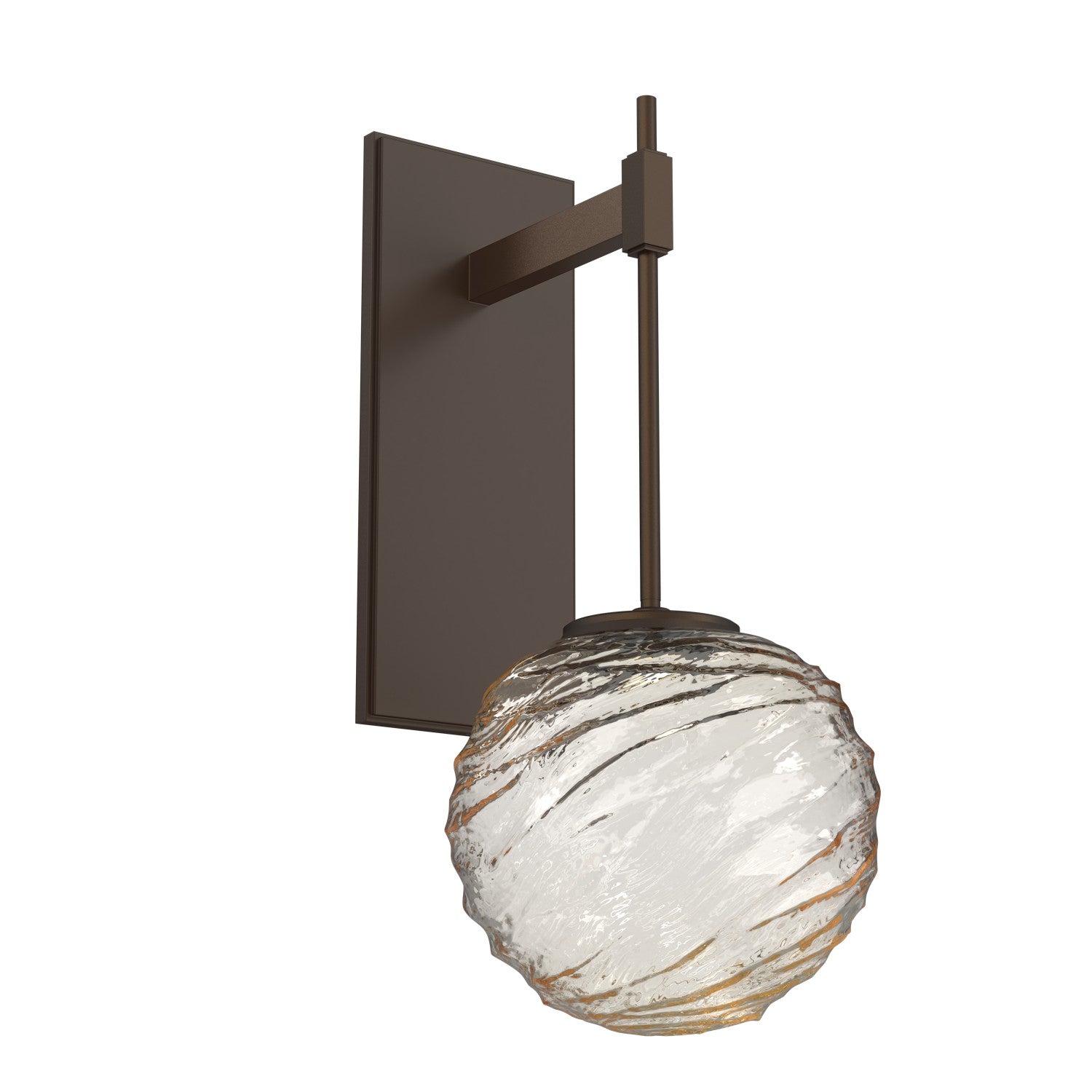 Hammerton Studio - IDB0092-01-FB-A-L1 - Wall Sconce - Gaia - Flat Bronze