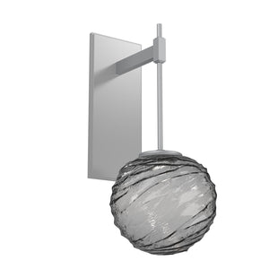 Hammerton Studio - IDB0092-01-CS-S-L1 - Wall Sconce - Gaia - Classic Silver