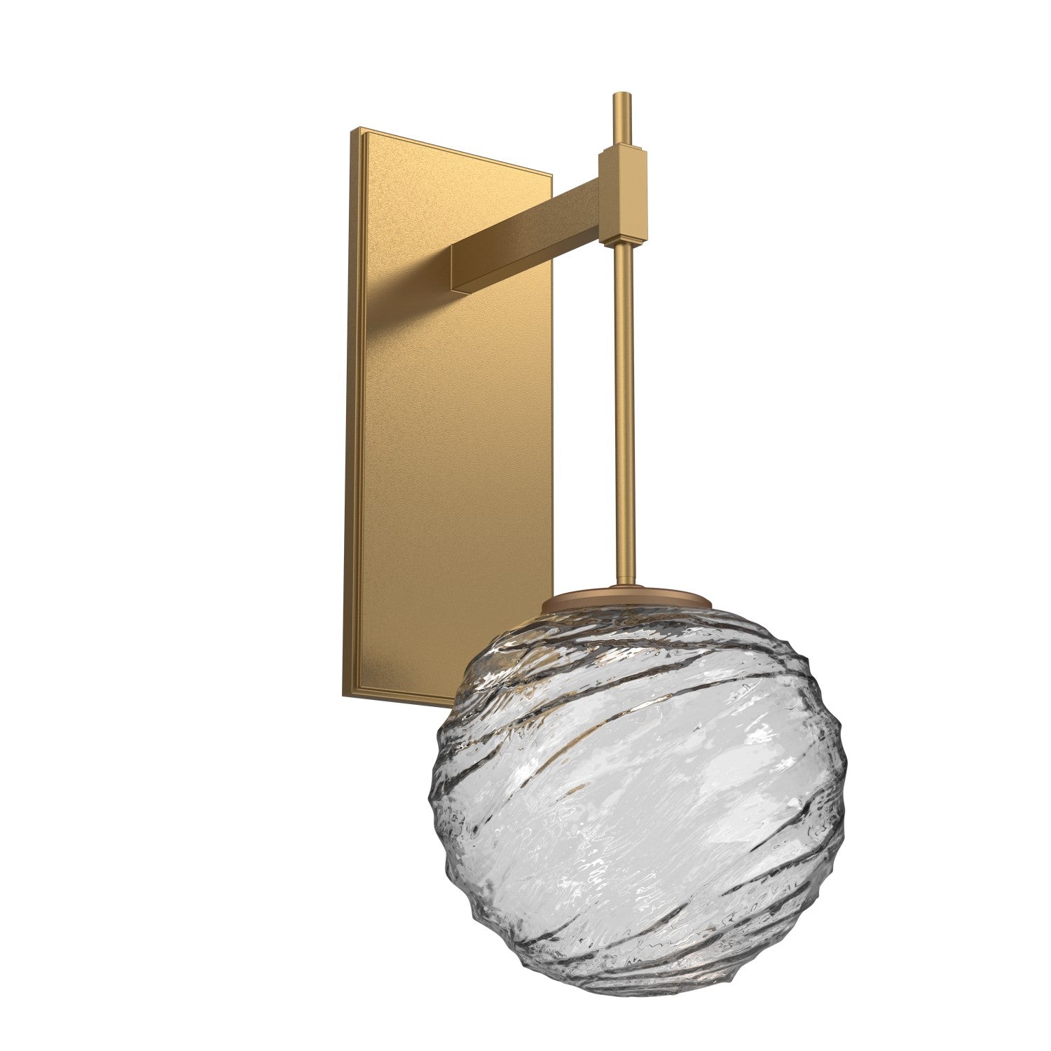 Hammerton Studio - IDB0092-01-NB-C-L3 - Wall Sconce - Gaia - Novel Brass