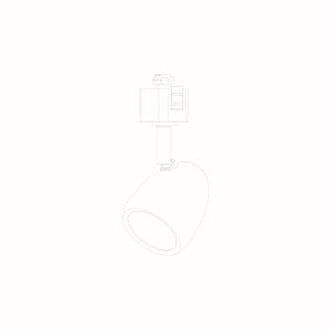 W.A.C. Lighting - H-7010-CS-BK - LED Track Luminaire - Bullet - Black