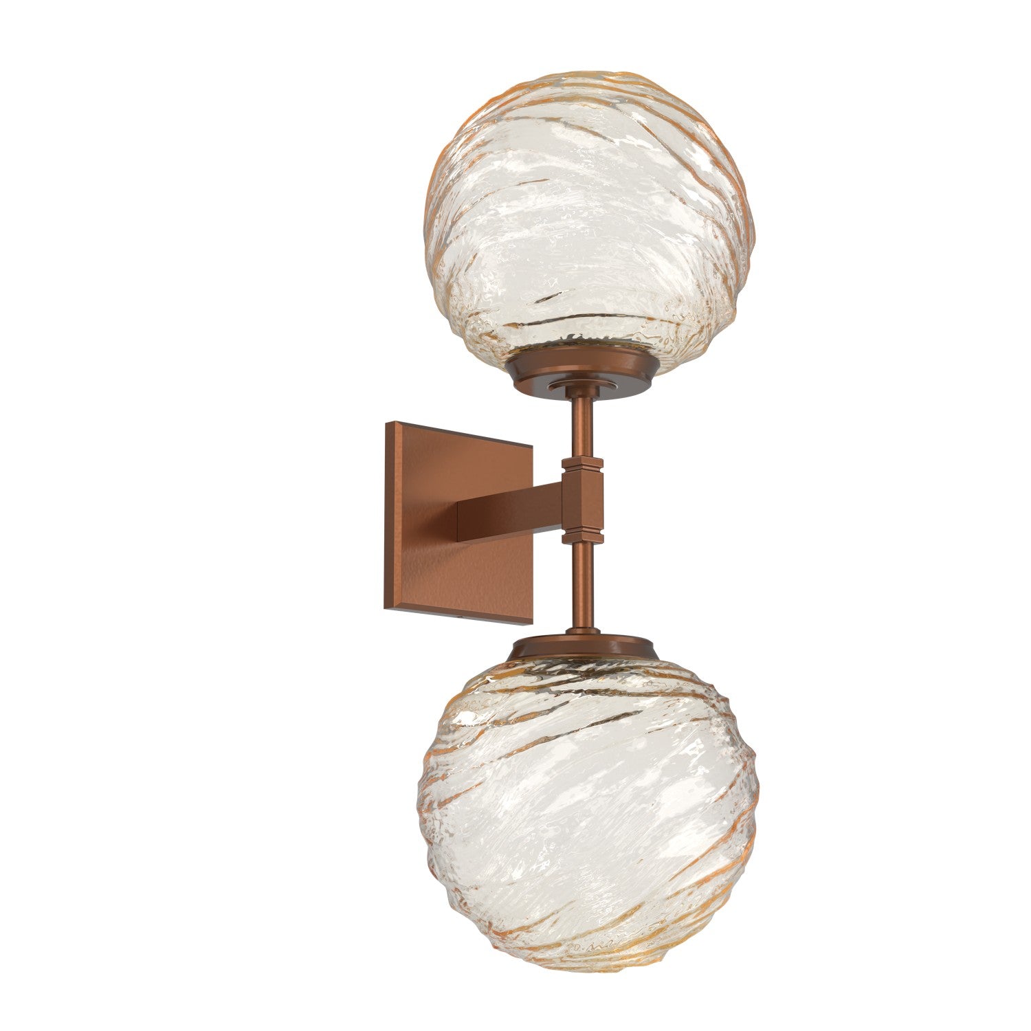 Hammerton Studio - IDB0092-02-BB-A-L3 - LED Wall Sconce - Gaia - Burnished Bronze