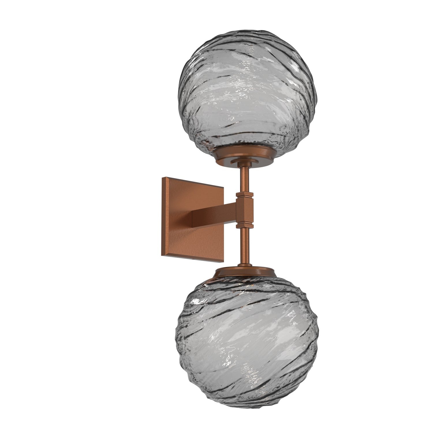 Hammerton Studio - IDB0092-02-BB-S-L1 - LED Wall Sconce - Gaia - Burnished Bronze