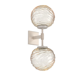 Hammerton Studio - IDB0092-02-BS-A-L1 - LED Wall Sconce - Gaia - Beige Silver