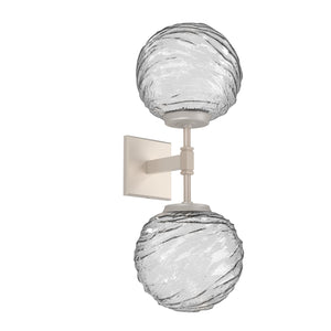 Hammerton Studio - IDB0092-02-BS-C-L1 - LED Wall Sconce - Gaia - Beige Silver