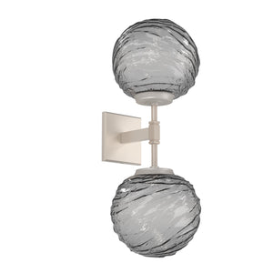 Hammerton Studio - IDB0092-02-BS-S-L1 - LED Wall Sconce - Gaia - Beige Silver