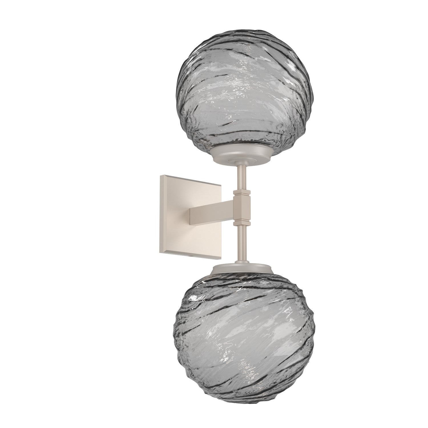 Hammerton Studio - IDB0092-02-BS-S-L3 - LED Wall Sconce - Gaia - Beige Silver