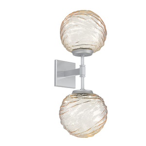 Hammerton Studio - IDB0092-02-CS-A-L1 - LED Wall Sconce - Gaia - Classic Silver