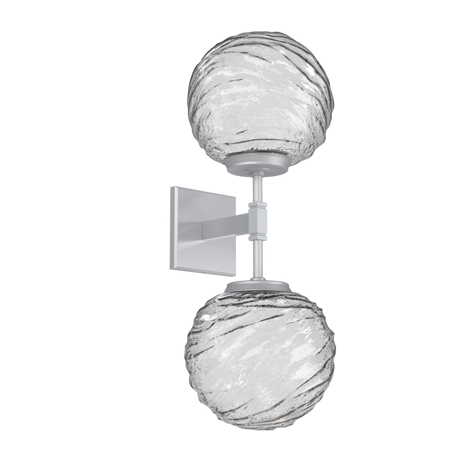 Hammerton Studio - IDB0092-02-CS-C-L3 - LED Wall Sconce - Gaia - Classic Silver