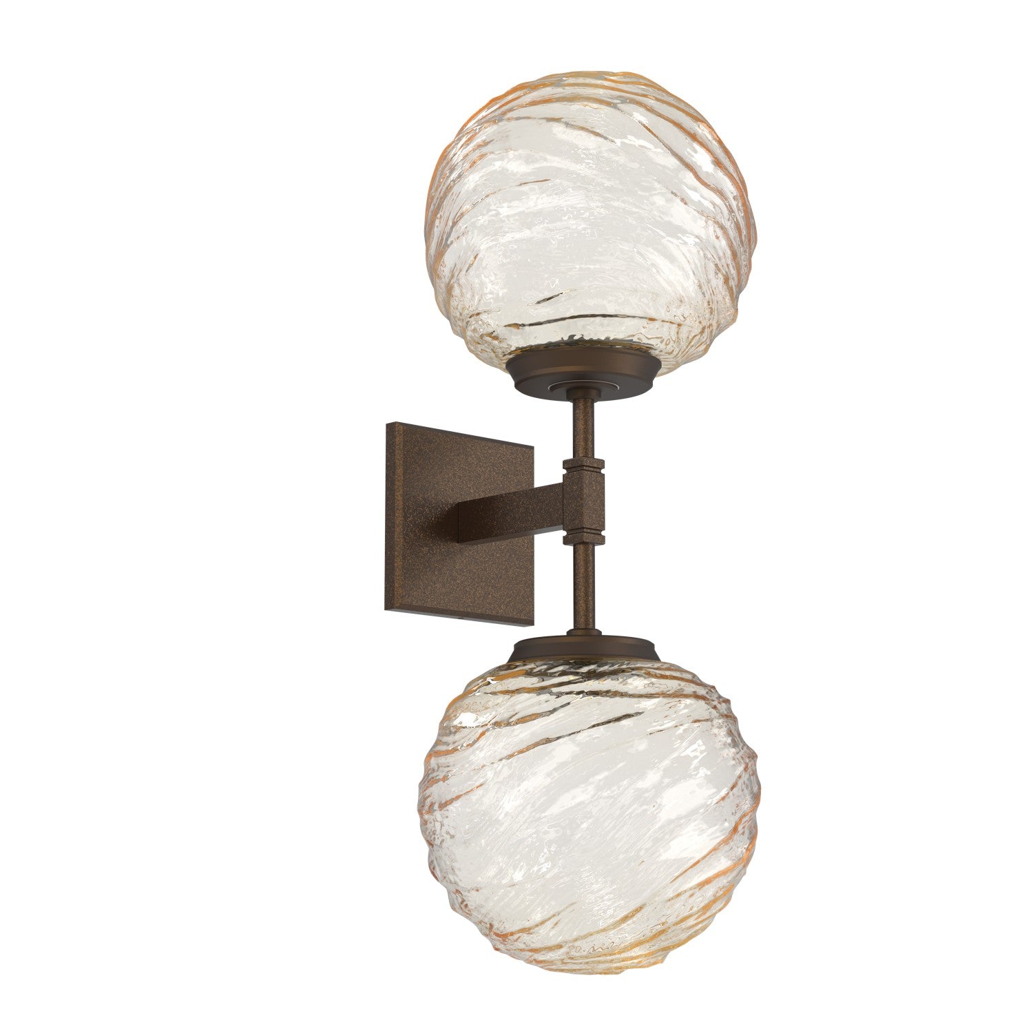Hammerton Studio - IDB0092-02-FB-A-L3 - LED Wall Sconce - Gaia - Flat Bronze
