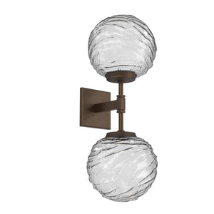 Hammerton Studio - IDB0092-02-FB-C-L1 - LED Wall Sconce - Gaia - Flat Bronze