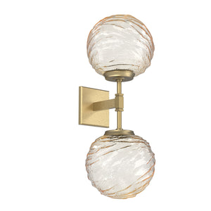 Hammerton Studio - IDB0092-02-GB-A-L1 - LED Wall Sconce - Gaia - Gilded Brass