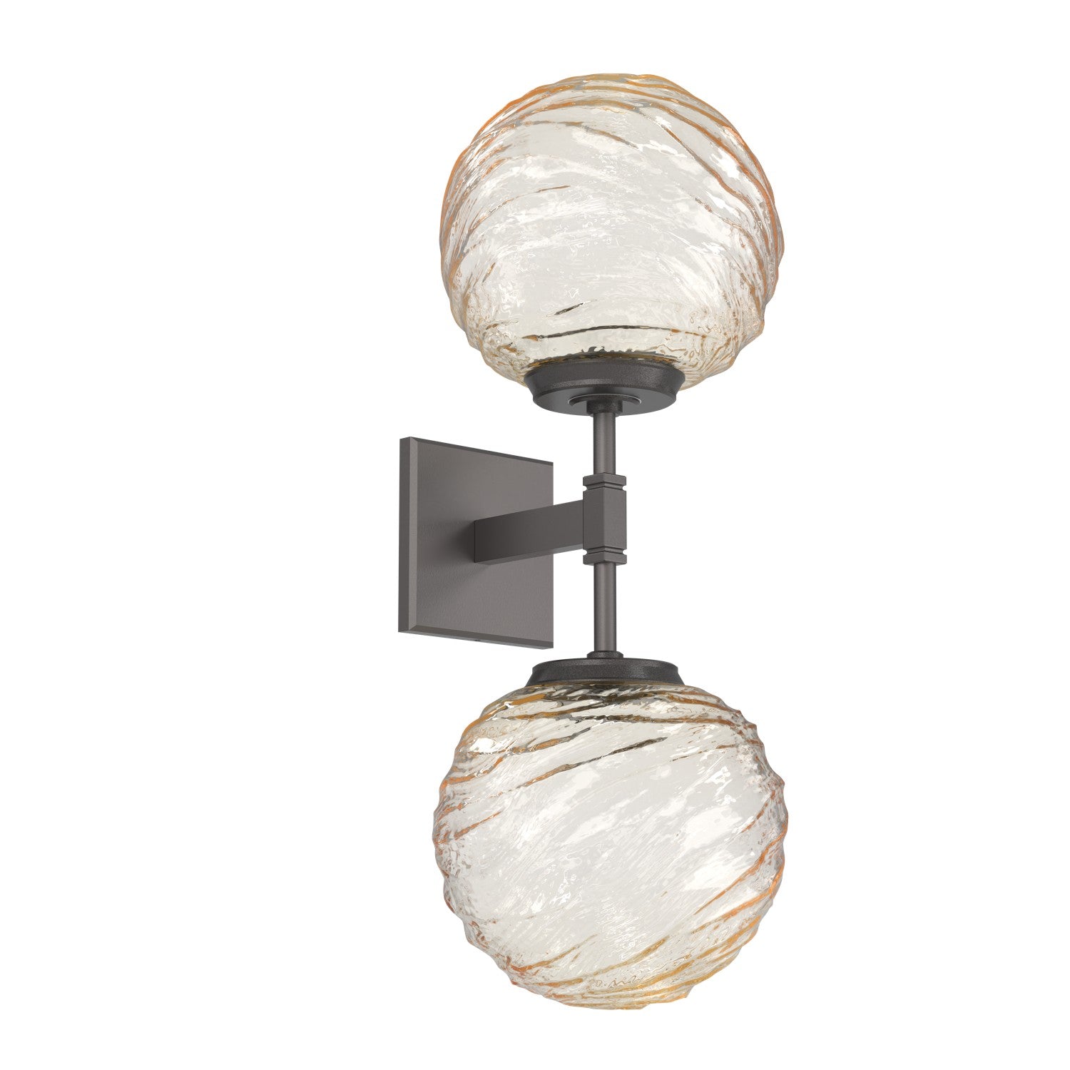 Hammerton Studio - IDB0092-02-GP-A-L1 - LED Wall Sconce - Gaia - Graphite