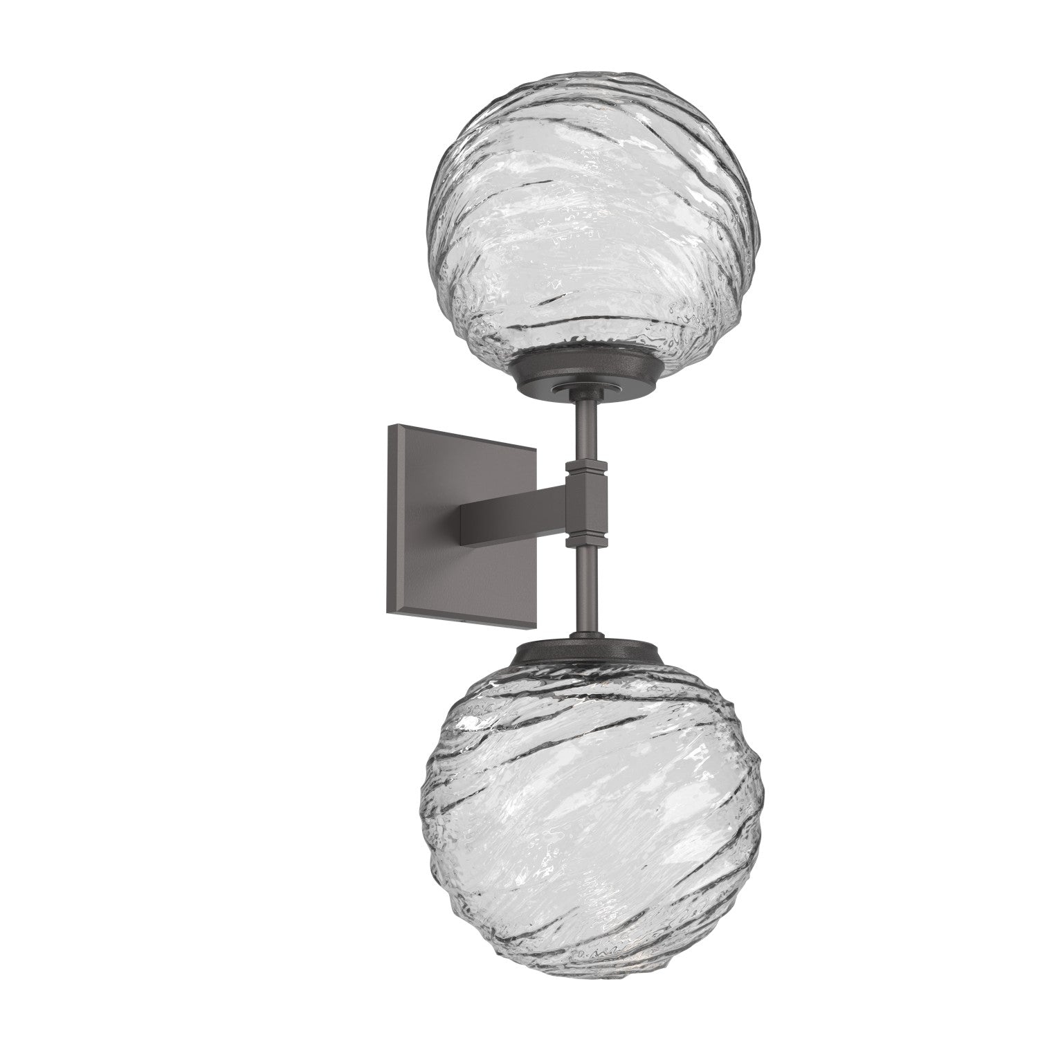 Hammerton Studio - IDB0092-02-GP-C-L1 - LED Wall Sconce - Gaia - Graphite