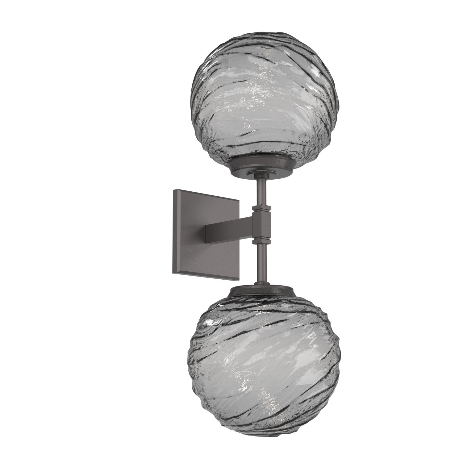 Hammerton Studio - IDB0092-02-GP-S-L1 - LED Wall Sconce - Gaia - Graphite