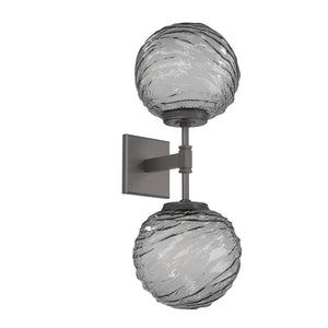Hammerton Studio - IDB0092-02-GP-S-L3 - LED Wall Sconce - Gaia - Graphite