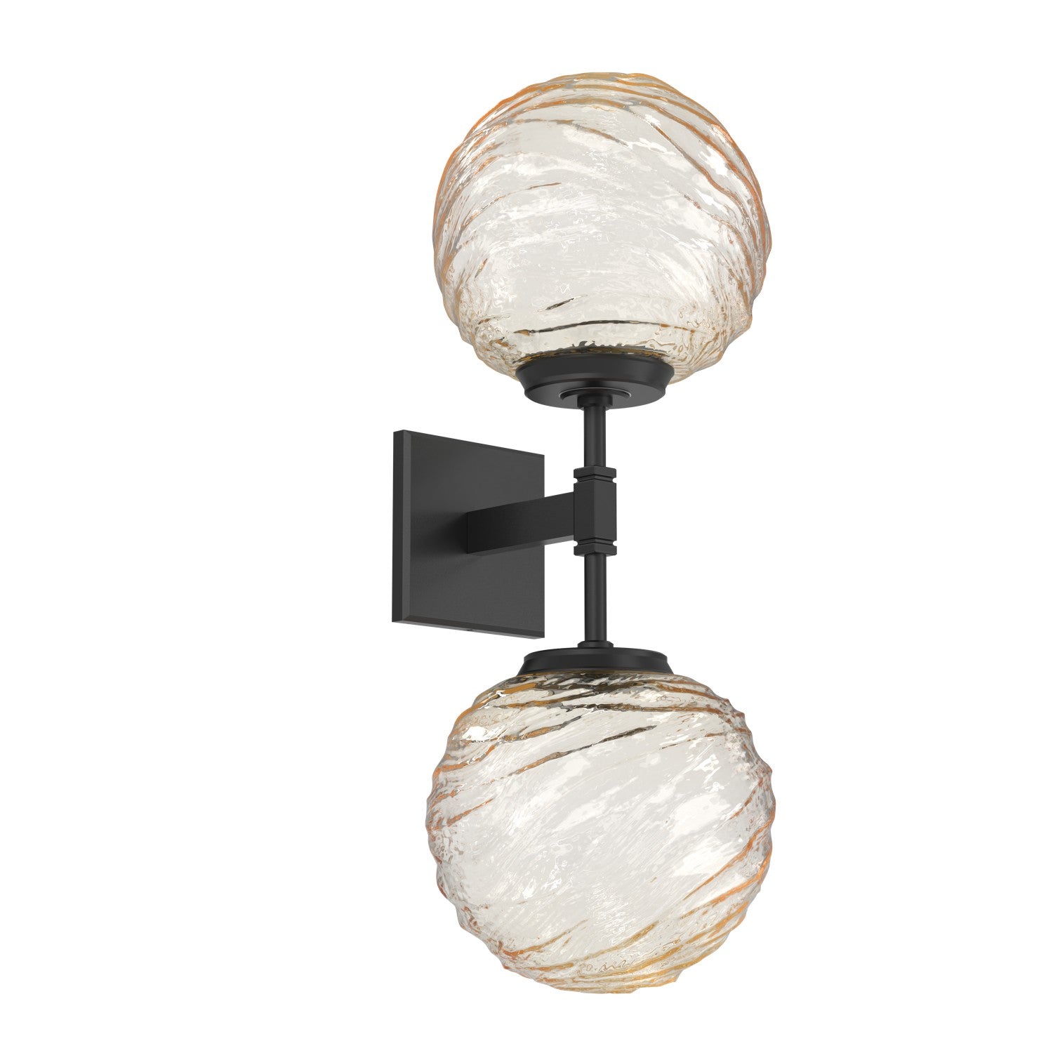 Hammerton Studio - IDB0092-02-MB-A-L3 - LED Wall Sconce - Gaia - Matte Black