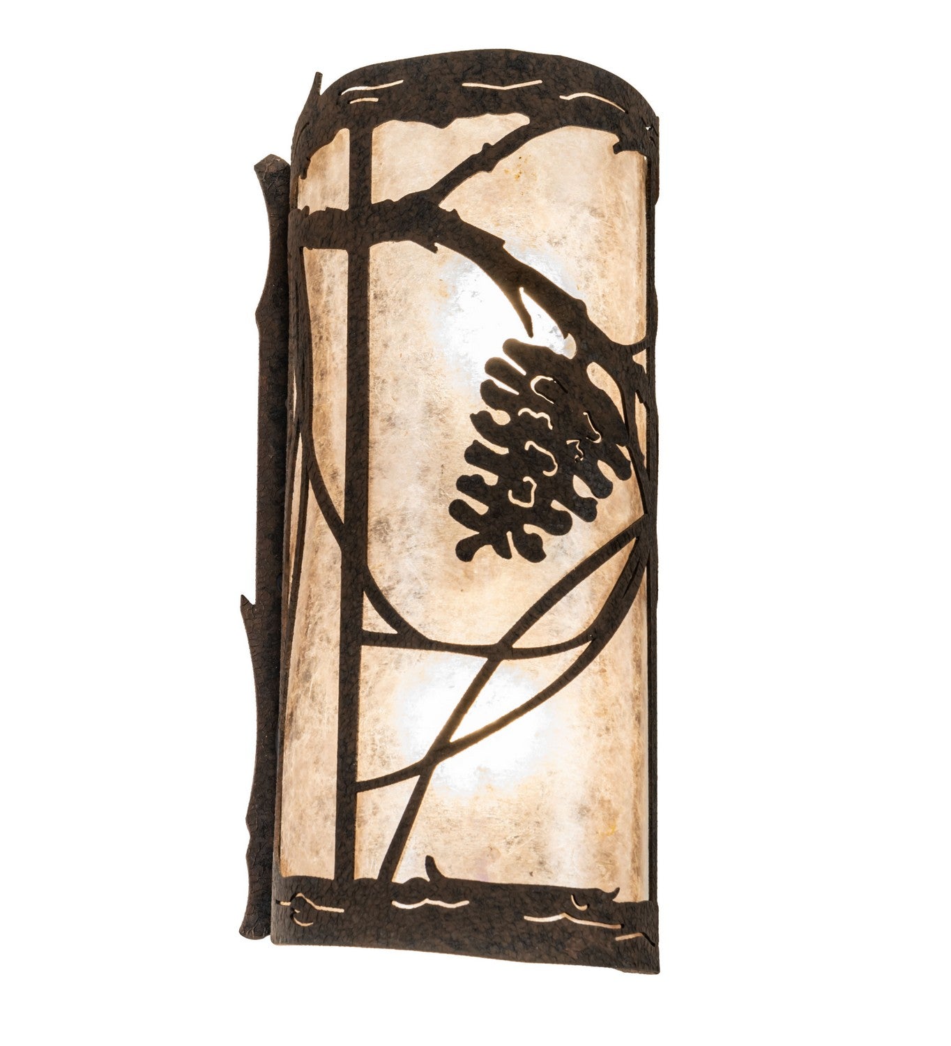 Meyda Tiffany - 258144 - Two Light Wall Sconce - Distressed Chestnut