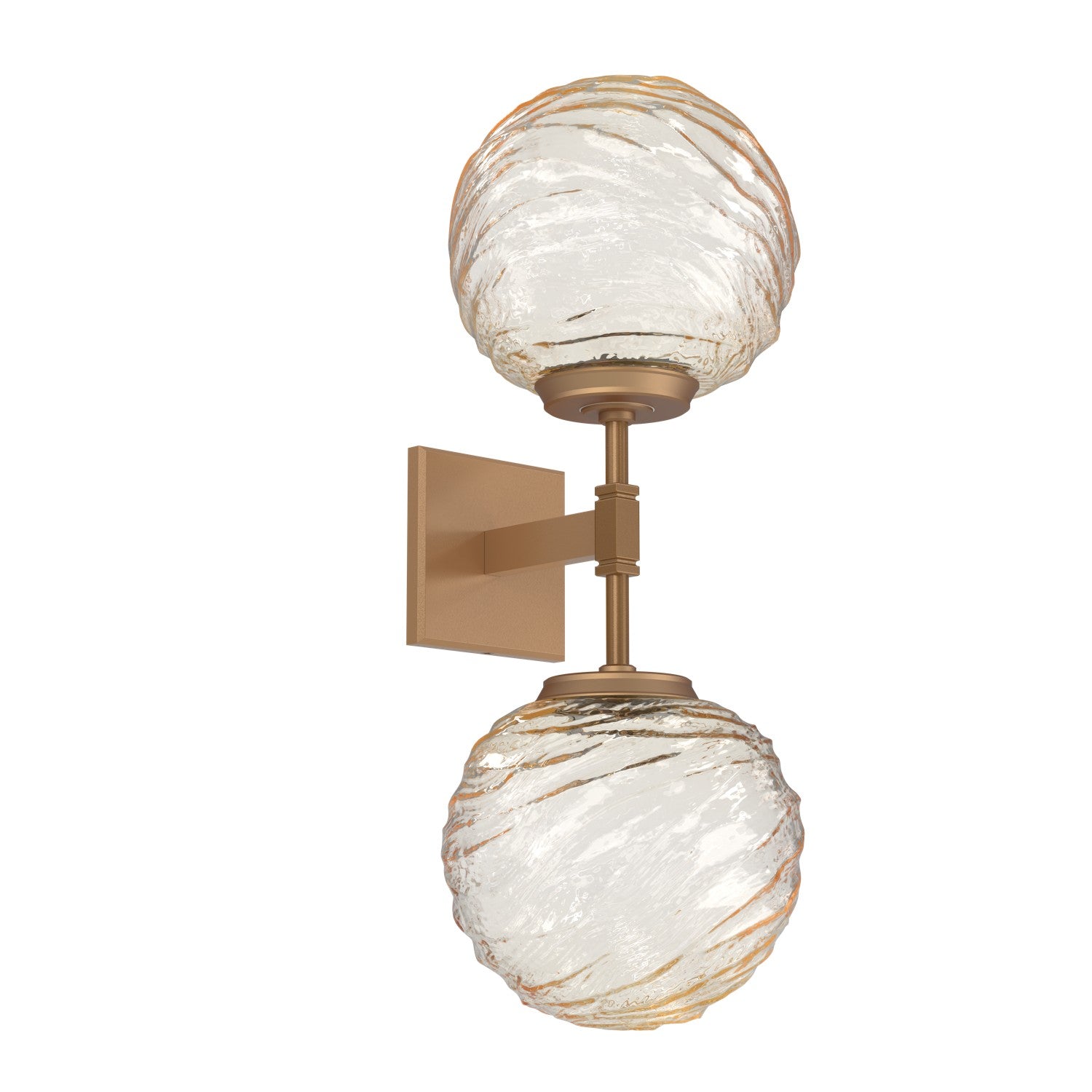 Hammerton Studio - IDB0092-02-NB-A-L1 - LED Wall Sconce - Gaia - Novel Brass