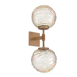 Hammerton Studio - IDB0092-02-NB-A-L3 - LED Wall Sconce - Gaia - Novel Brass