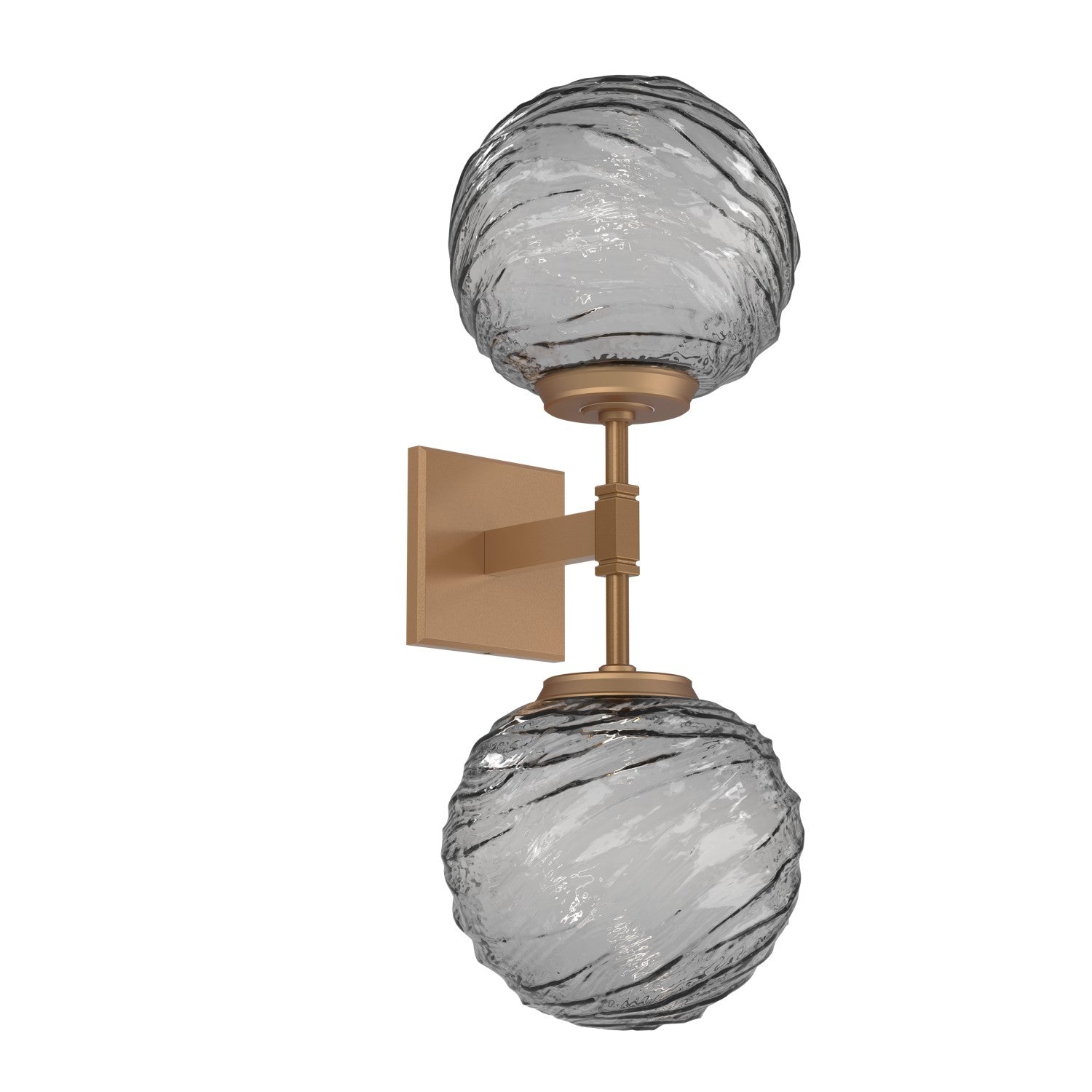 Hammerton Studio - IDB0092-02-NB-S-L1 - LED Wall Sconce - Gaia - Novel Brass