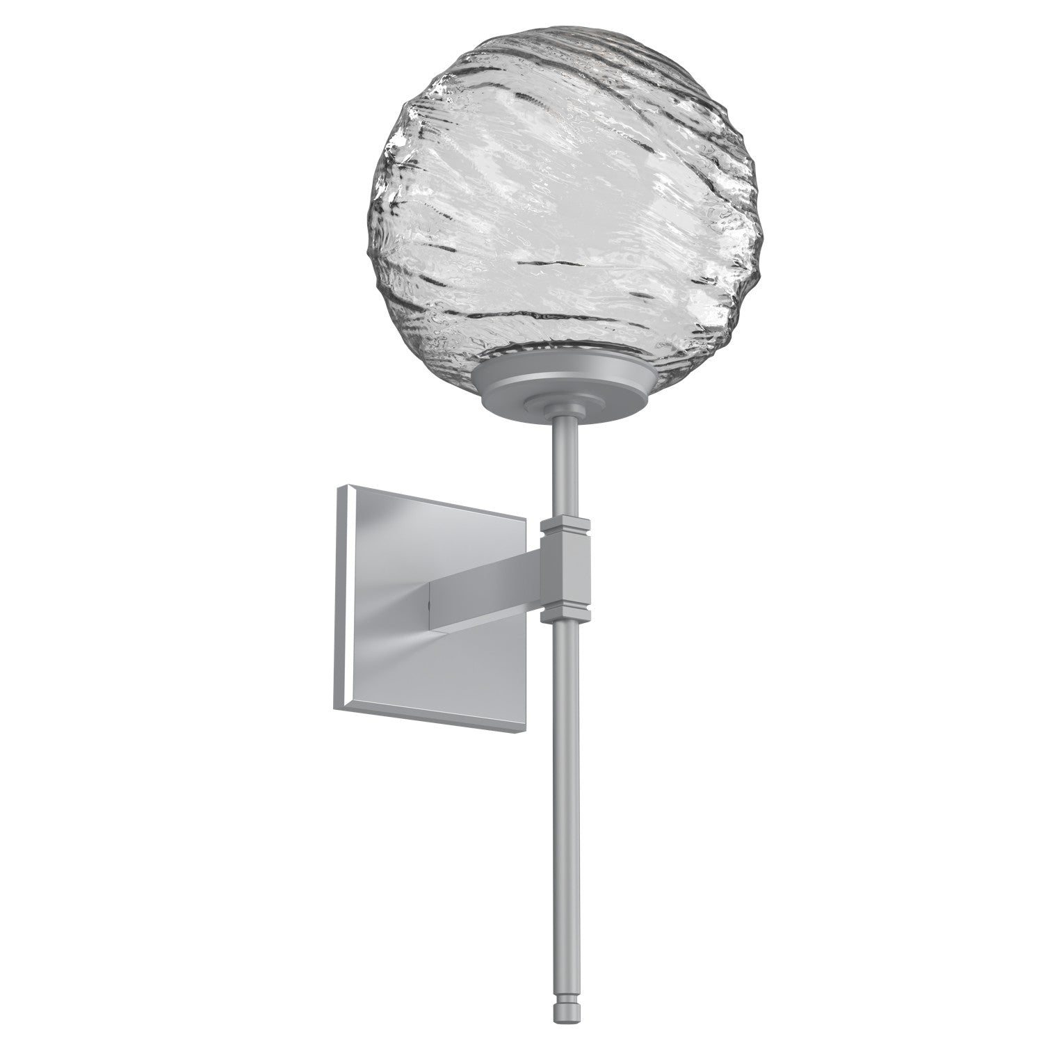 Hammerton Studio - IDB0092-03-CS-C-L1 - LED Wall Sconce - Gaia - Classic Silver